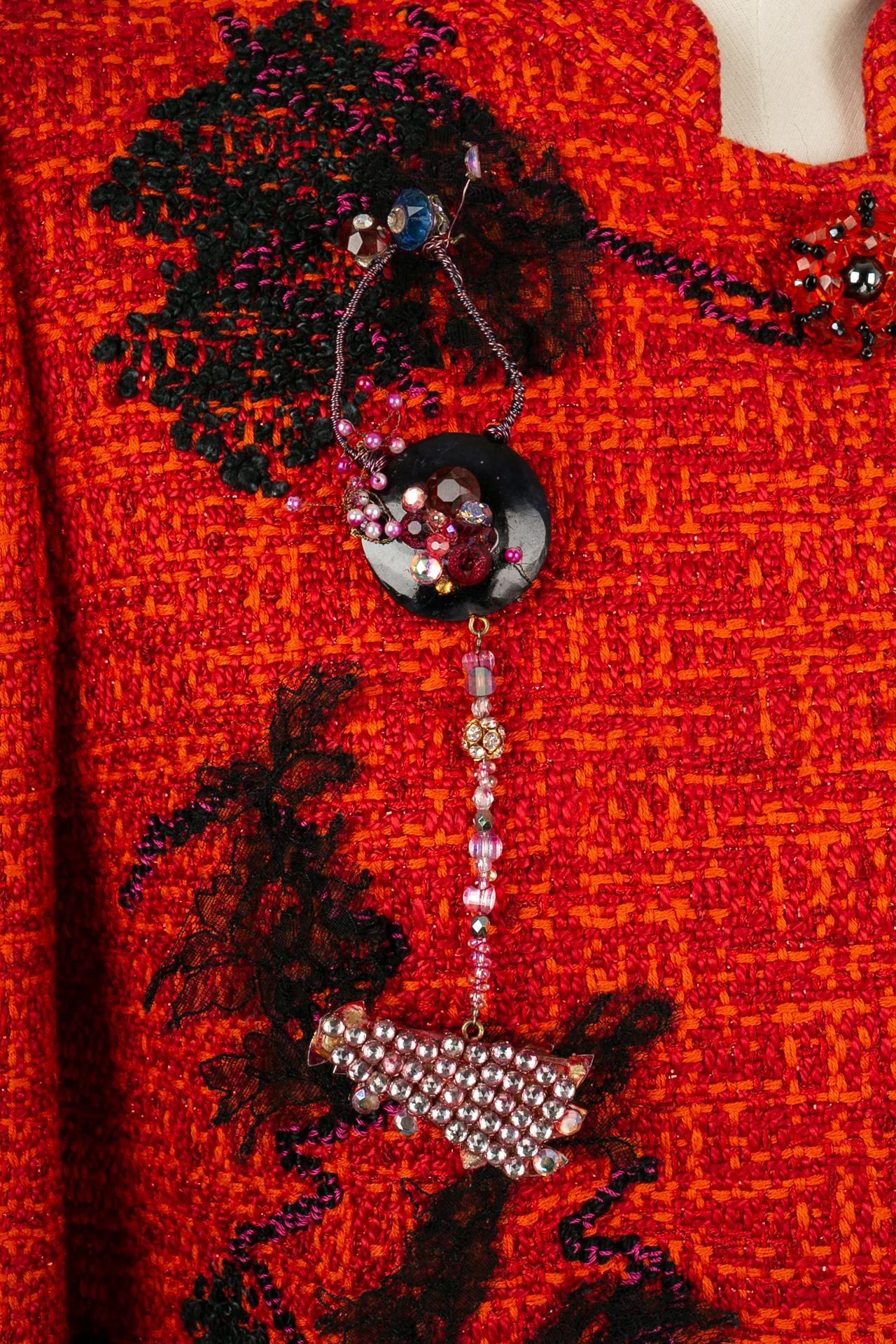 Veste Haute Couture Christian Lacroix Printemps 1997 – Image 9