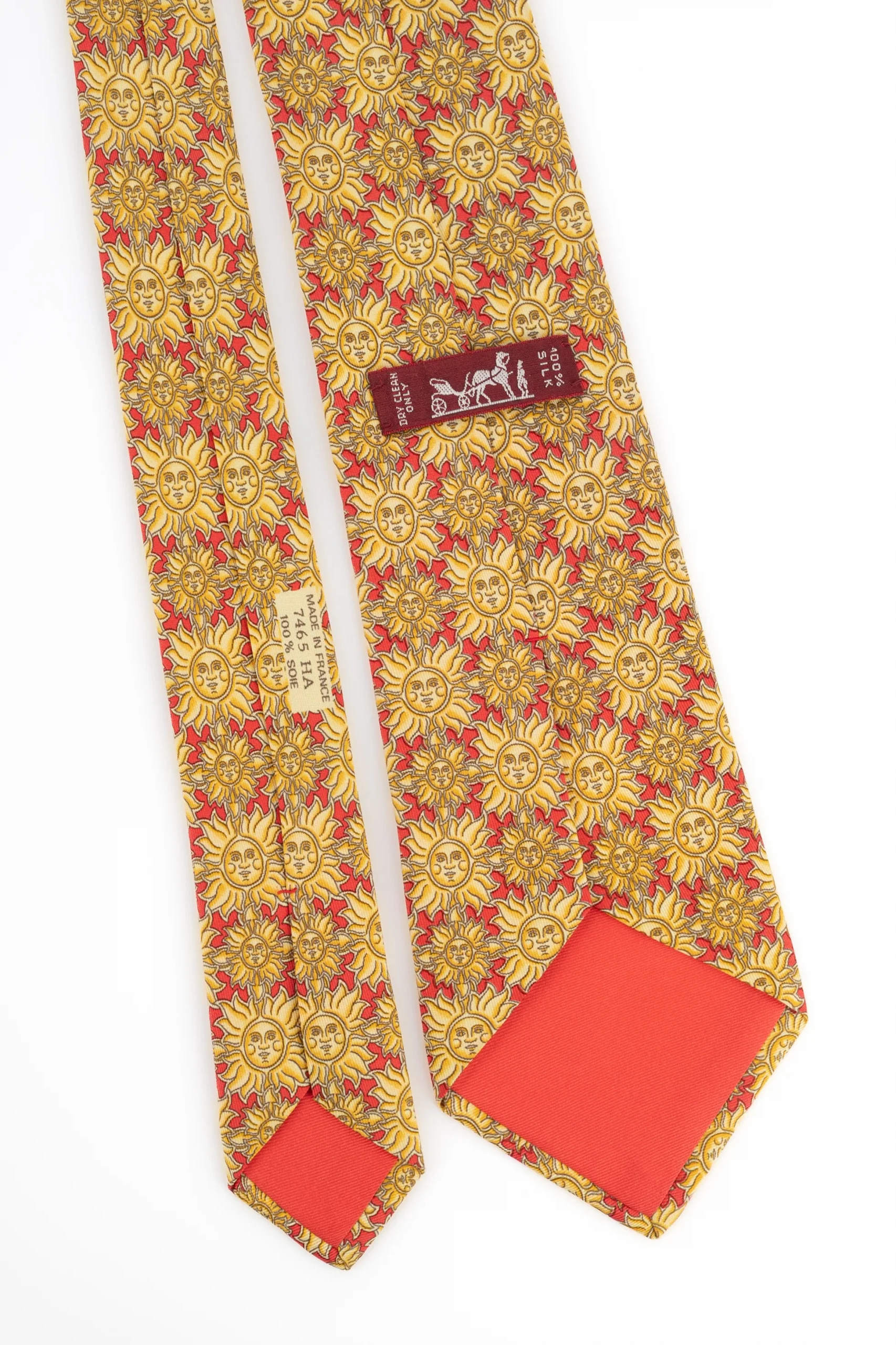 Cravate en soie Hermès – Image 5