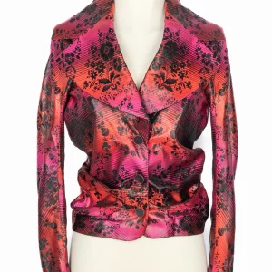 Veste en soie John Galliano Printemps 1998