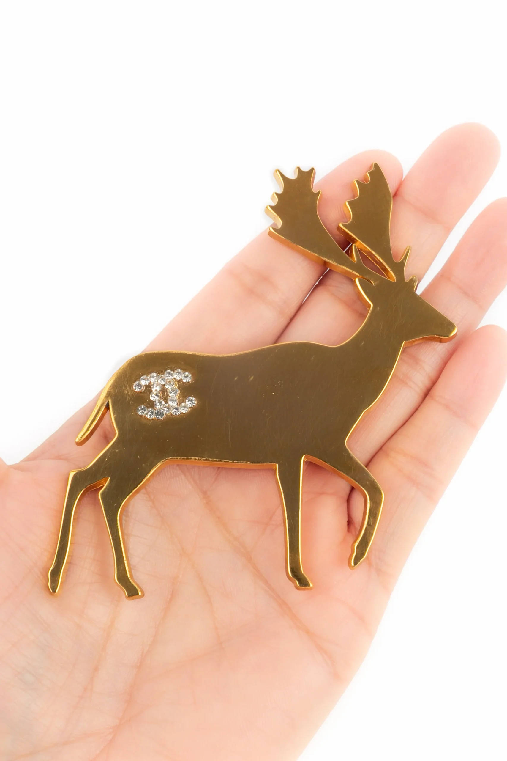 Broche cerf Chanel 2001 – Image 5
