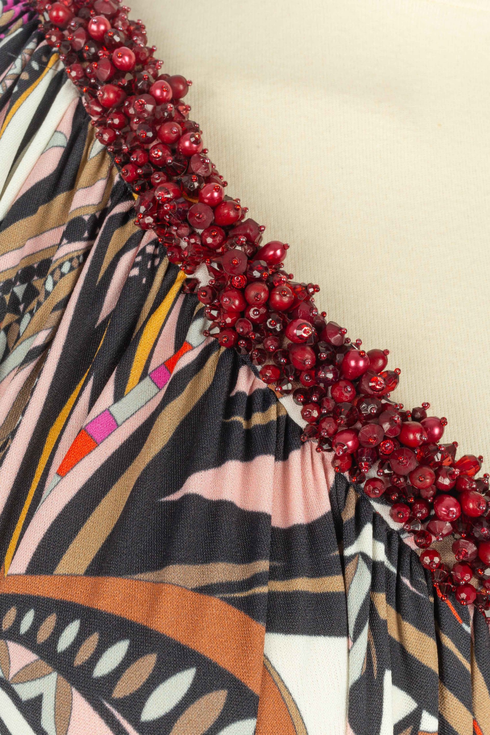 Robe en soie Pucci – Image 8