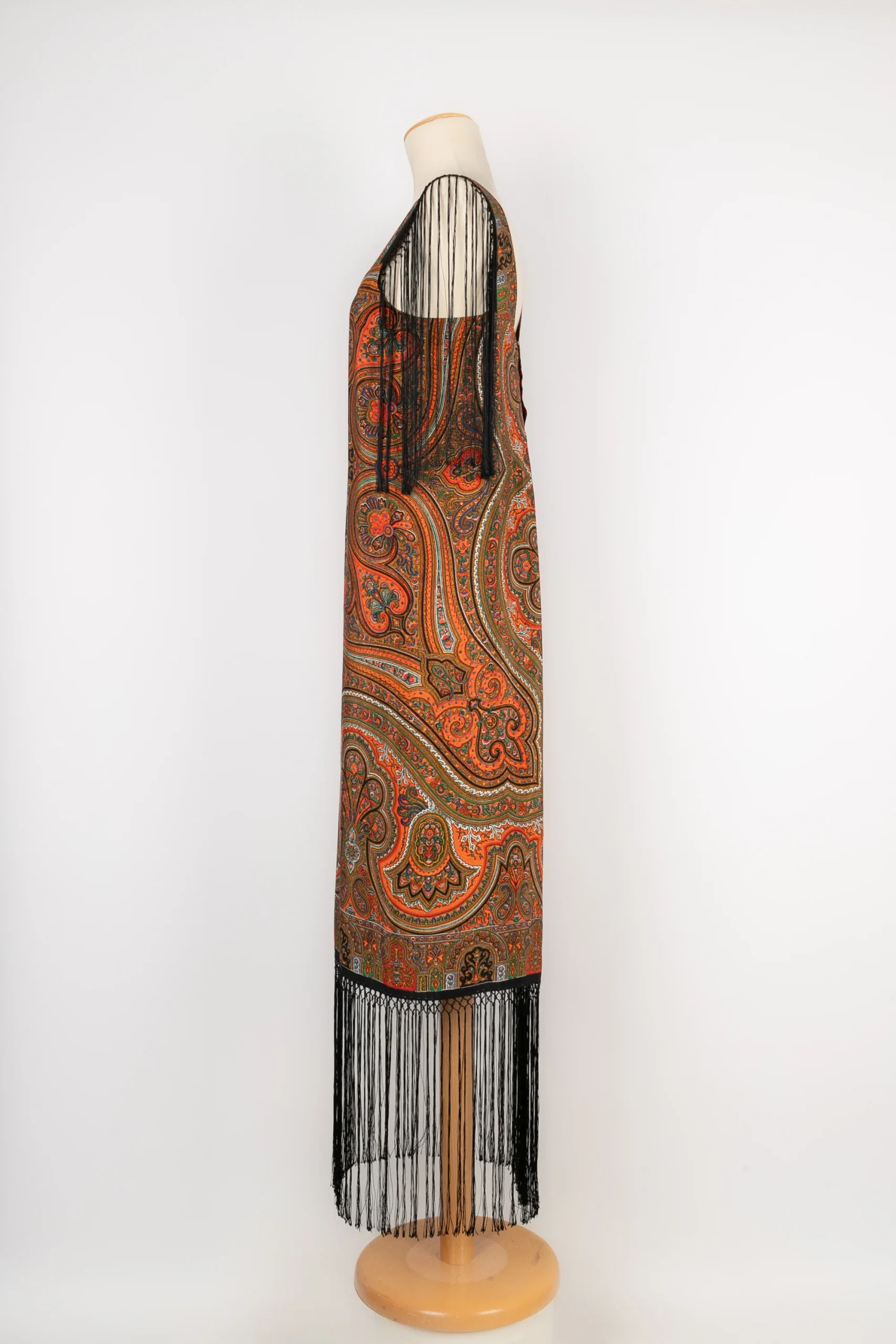 Robe en soie 1930's – Image 4