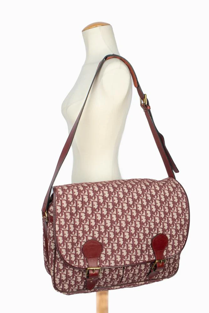 Sac Messenger Christian Dior 1980's