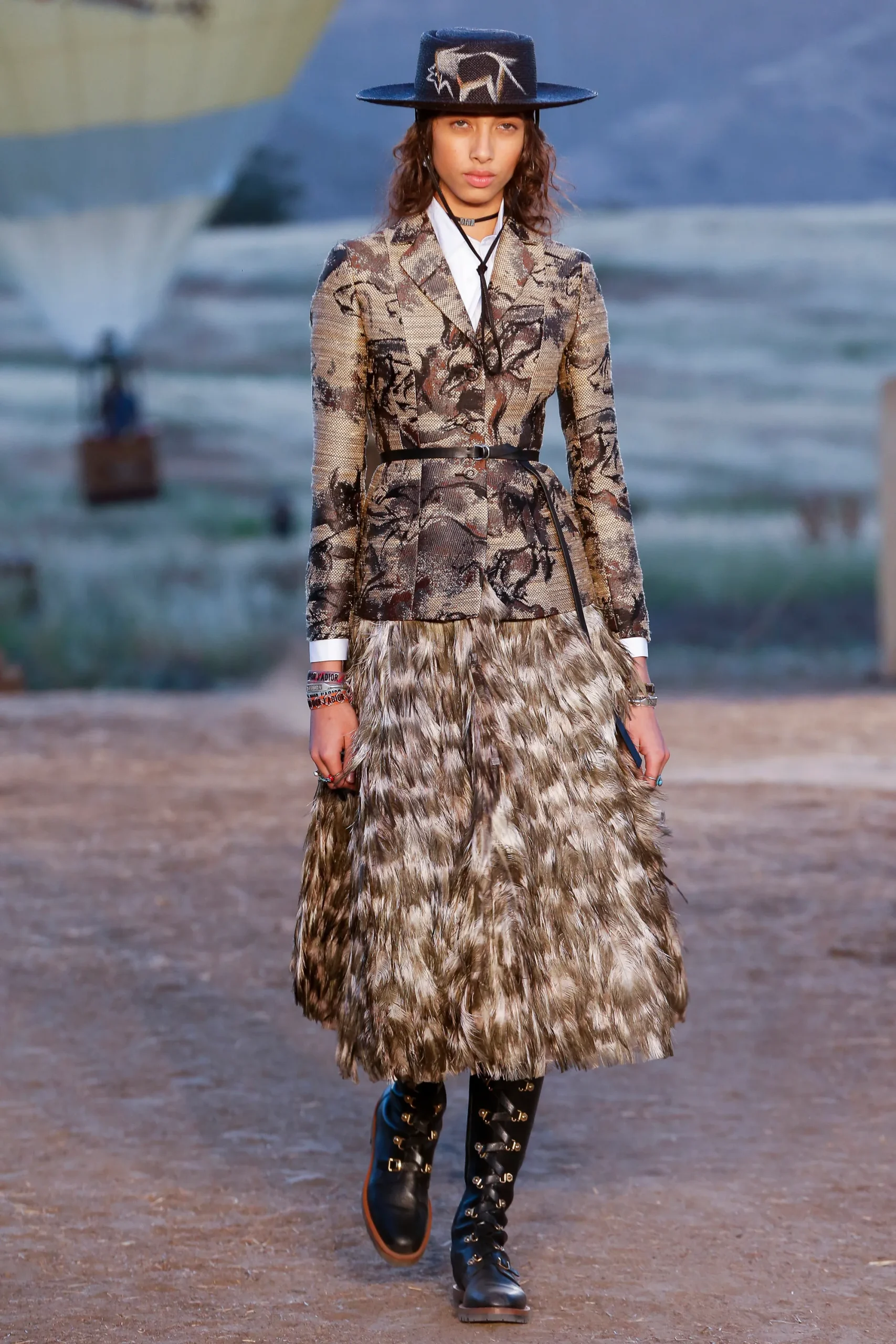 Veste "art pariétal" Christian Dior Resort 2018 – Image 3