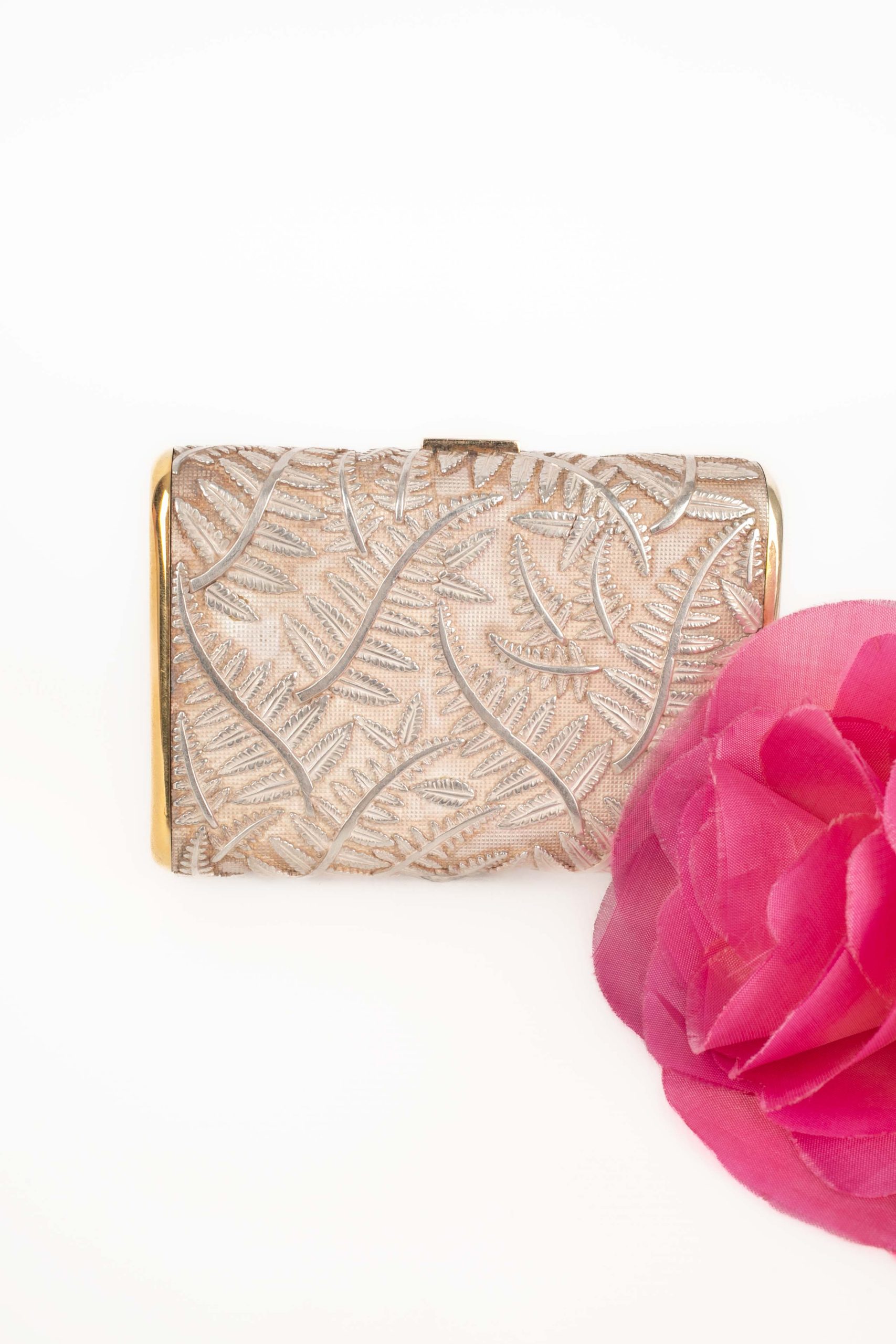 Minaudière en argent Hermès – Image 2