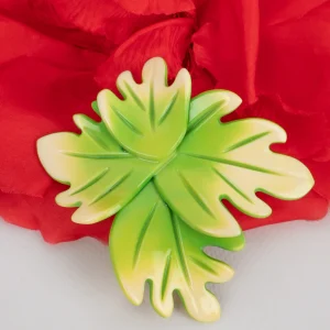 Barrette feuille Isabel Canovas