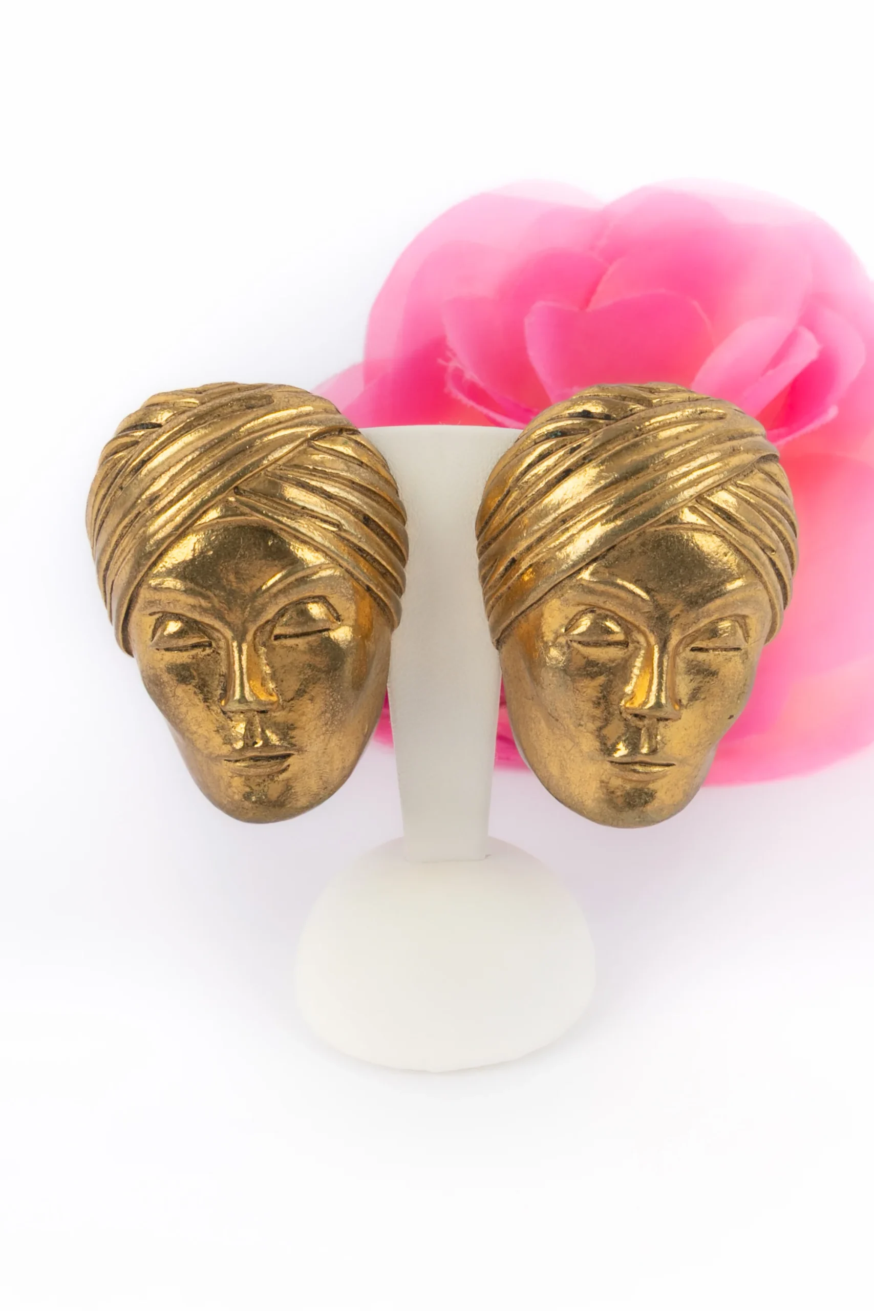 Boucles d'oreilles "visage" Isabel Canovas – Image 2