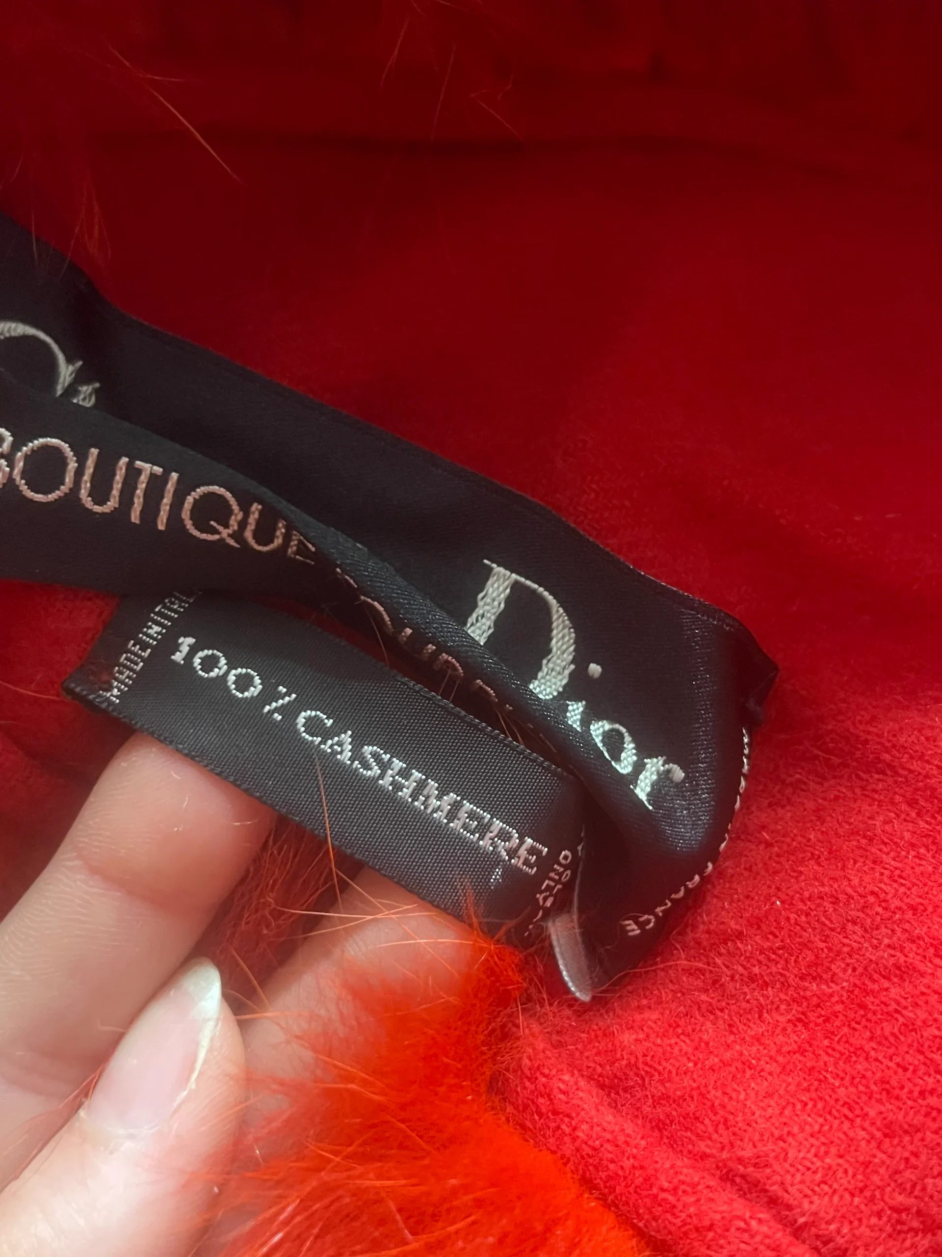 Cape châle Christian Dior – Image 8