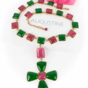 Collier croix Augustine