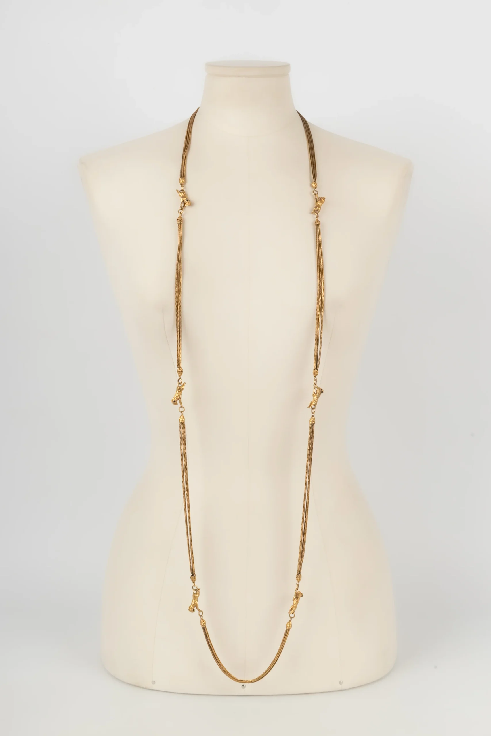 Collier "têtes de bélier" Chanel – Image 6