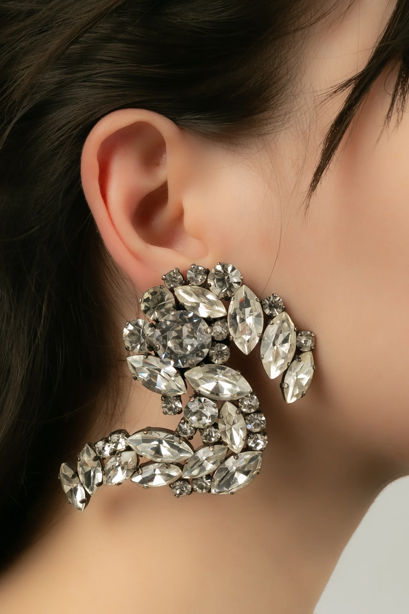 Boucle d'oreille Scherrer défilé – Image 4