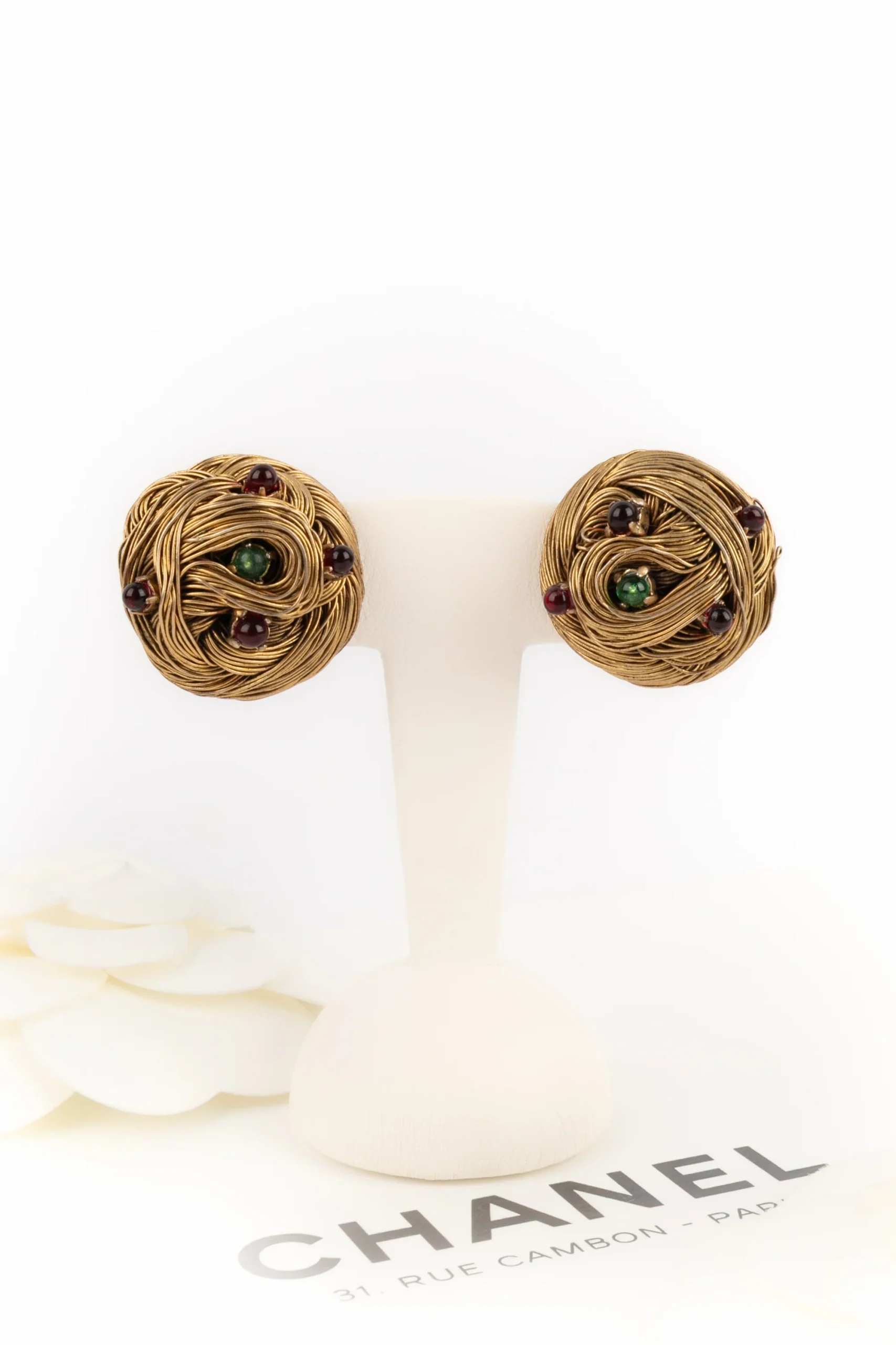 Boucles d'oreilles Chanel Haute Couture – Image 2