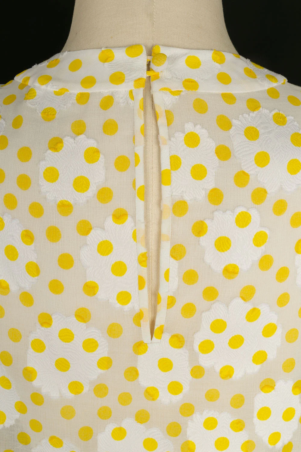 Blouse à pois vintage – Image 8