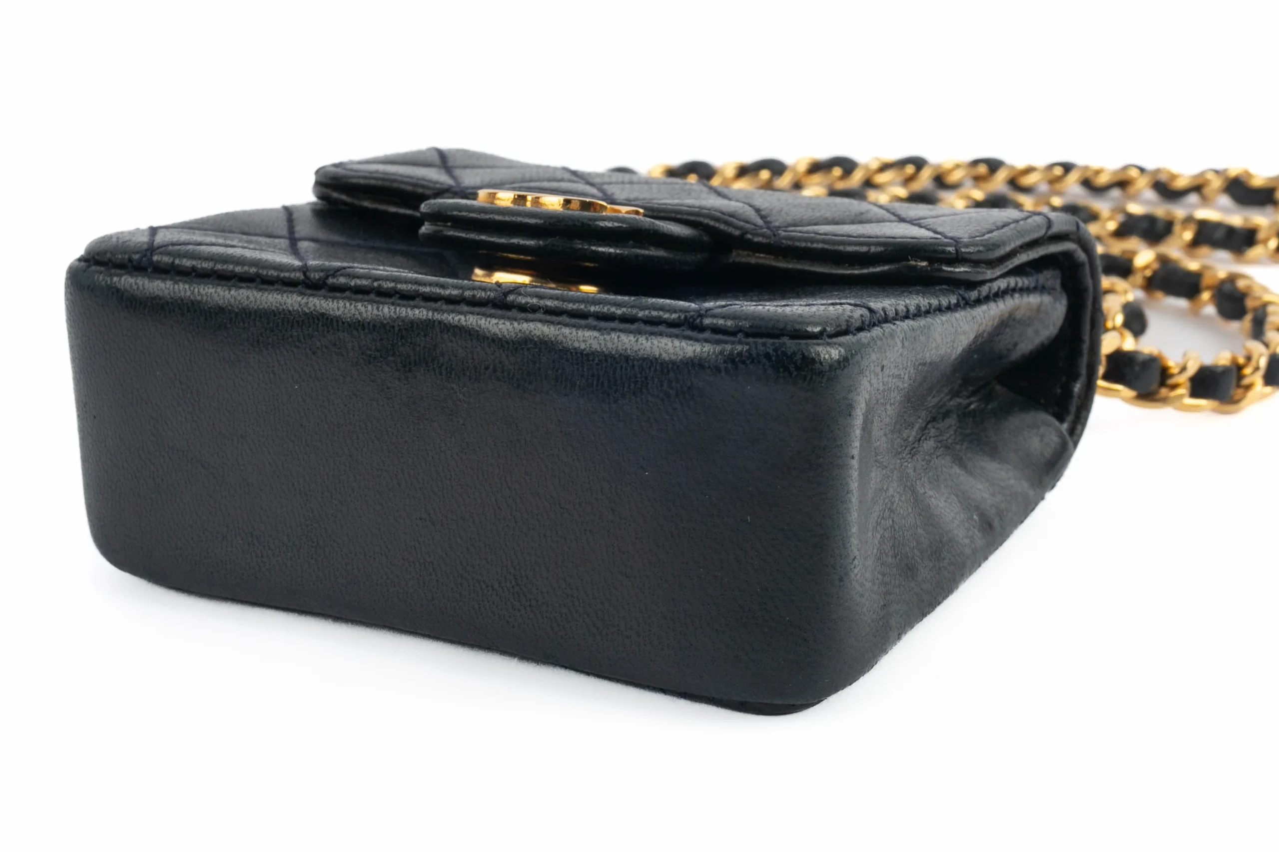 Sac "Classique Micro" Chanel 1989 – Image 8