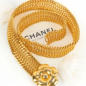 Ceinture camélia Chanel Haute Couture