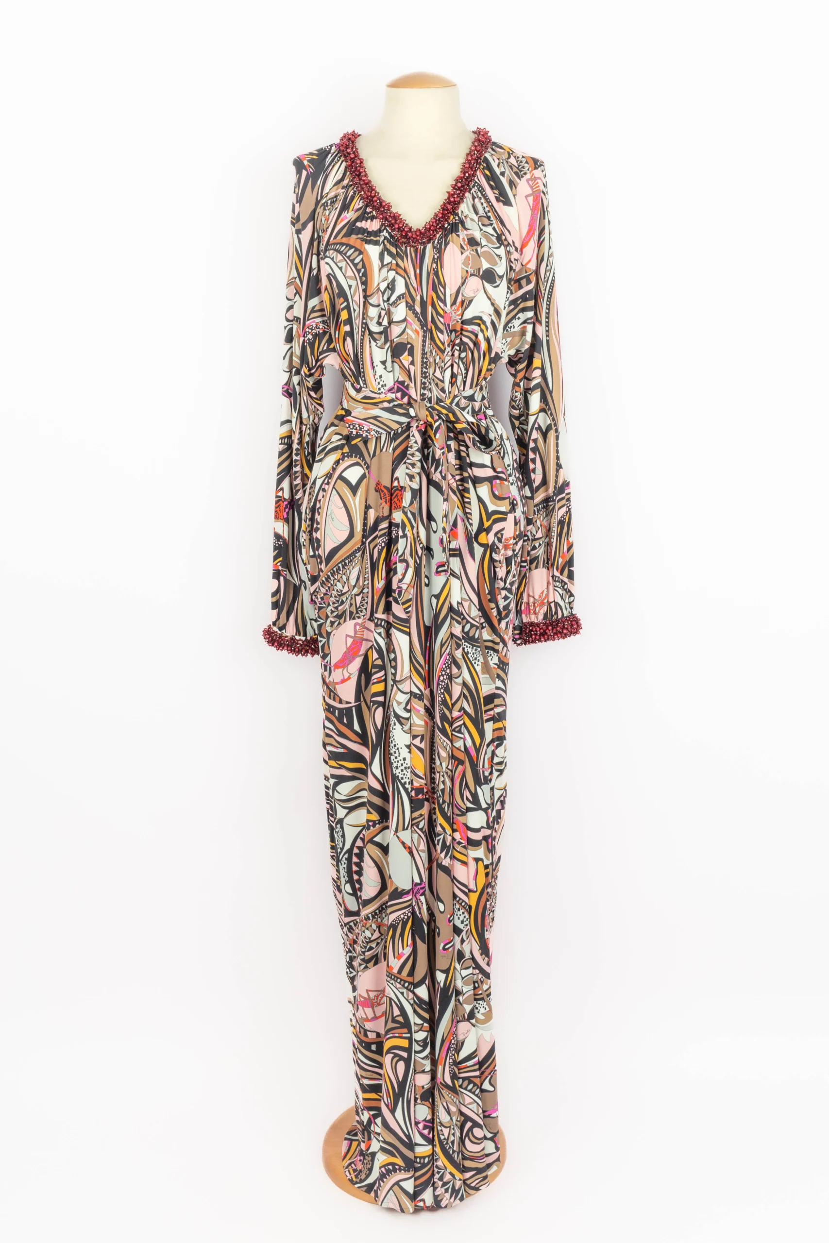 Robe en soie Pucci – Image 2