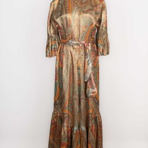 Robe en lamé 1960's