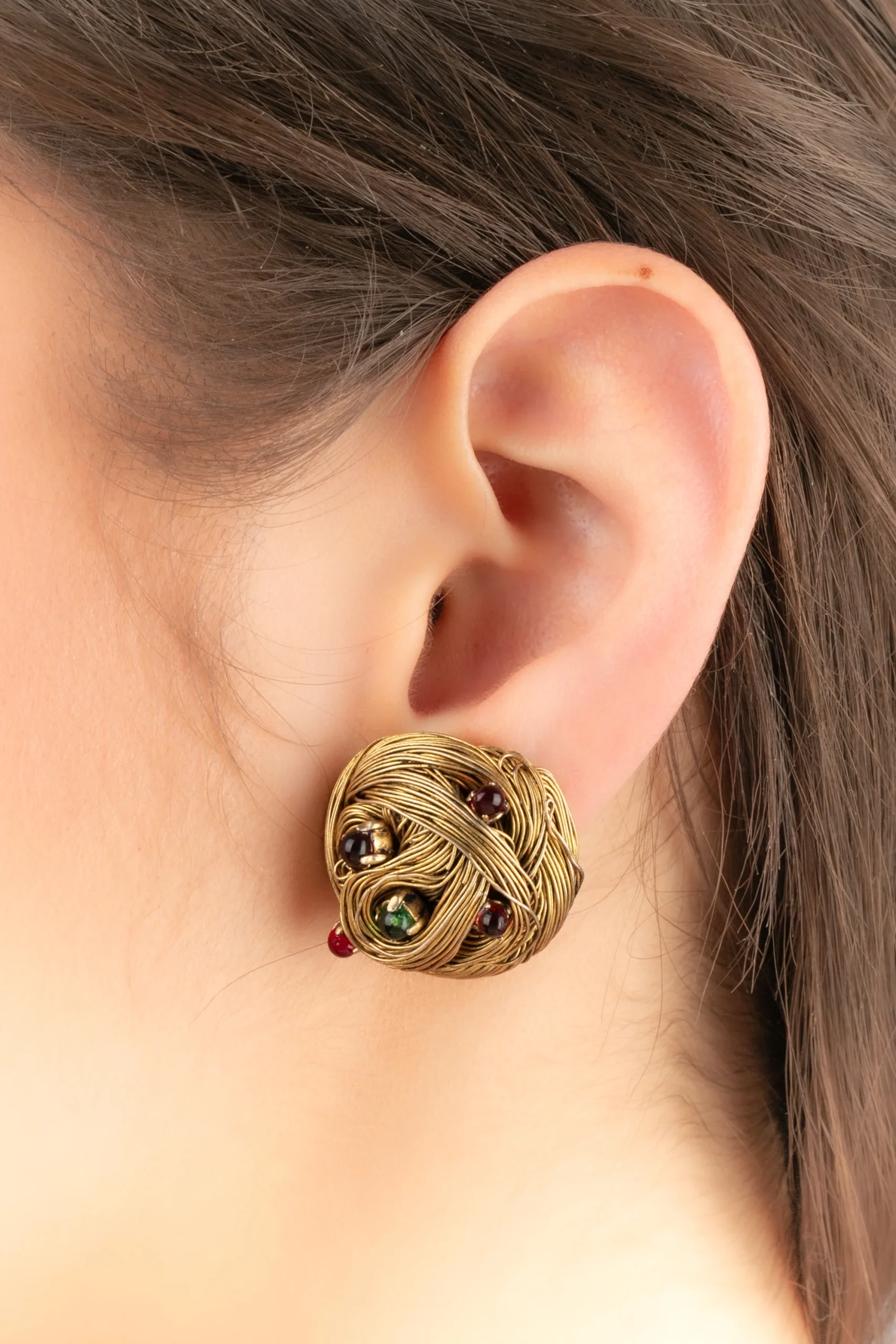 Boucles d'oreilles Chanel Haute Couture – Image 4