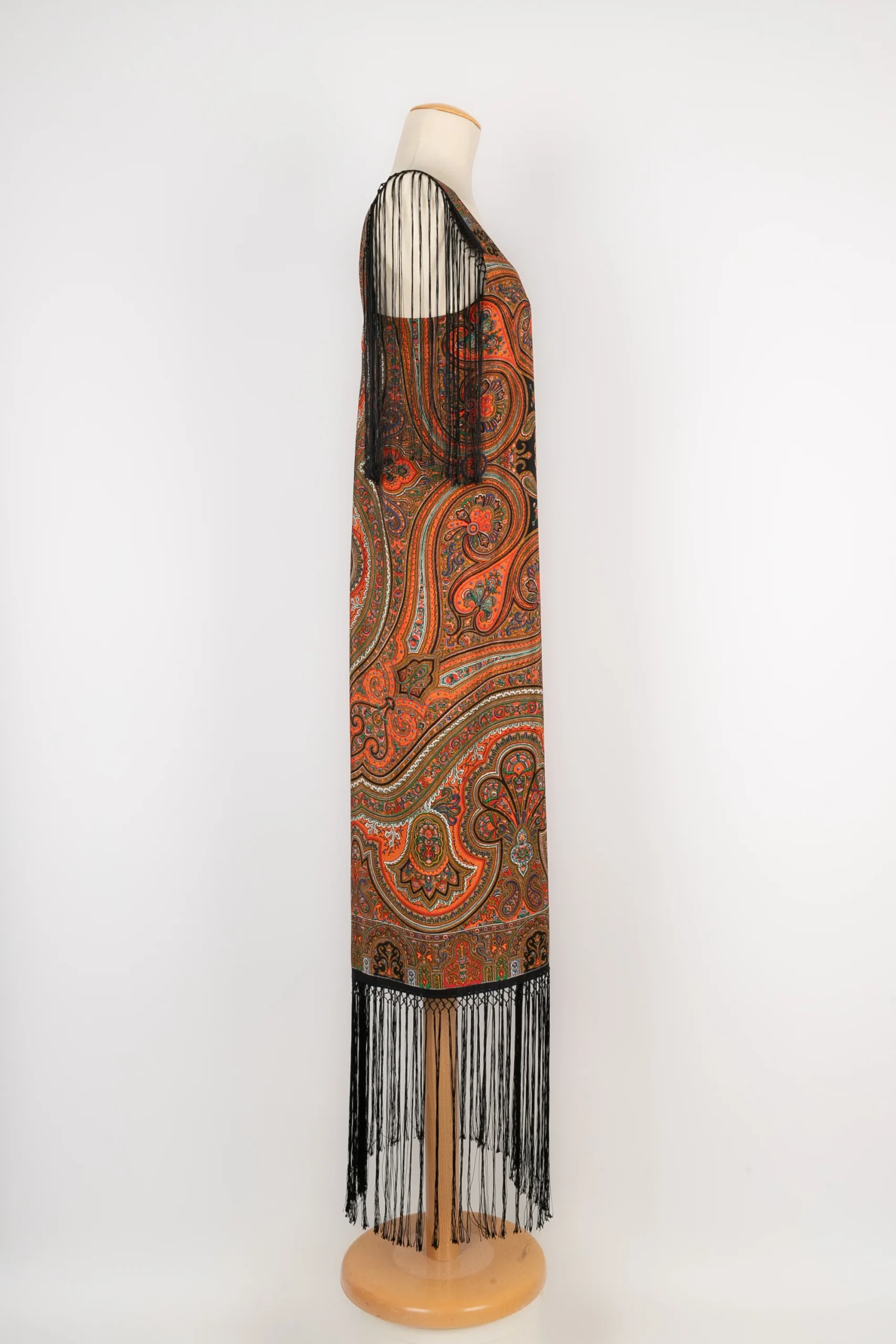 Robe en soie 1930's – Image 6